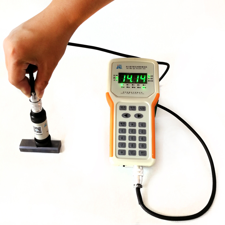 M-3 hand-held square resistance resistivity tester